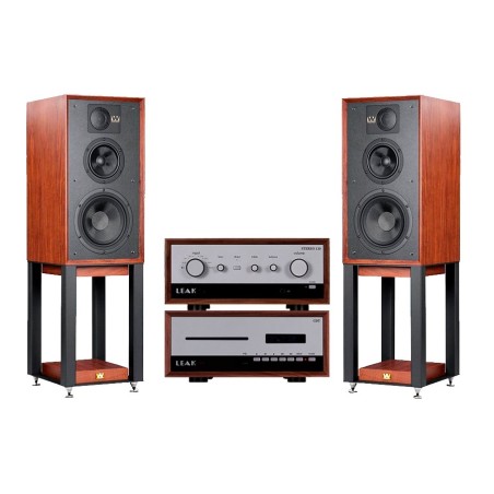 Leak Stereo 130 + CDT + Wharfedale Linton+ Soportes Linton stand