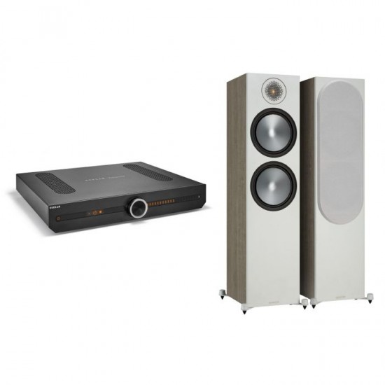 Roksan Attessa Amplifier + Monitor Audio Bronze...
