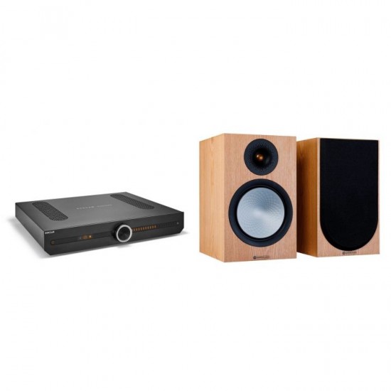 Roksan Attessa Amplifier + Monitor Audio Silver...