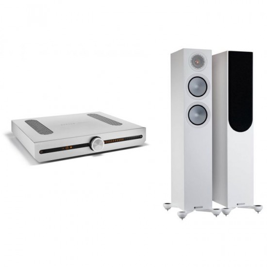 Roksan Attessa Amplifier + Monitor Audio Silver...