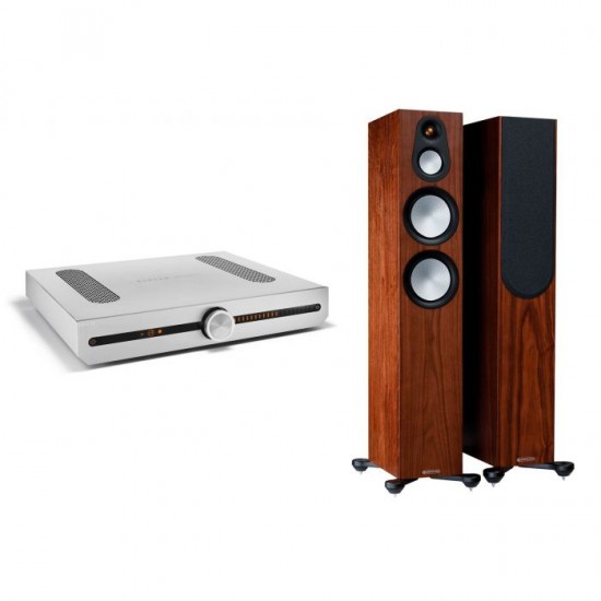Roksan Attessa Amplifier + Monitor Audio Silver...