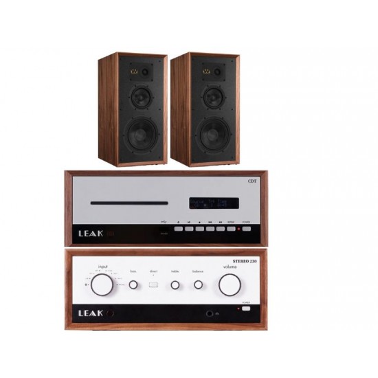 Leak Stereo 230 + Leak CDT+ Wharfedale Super...