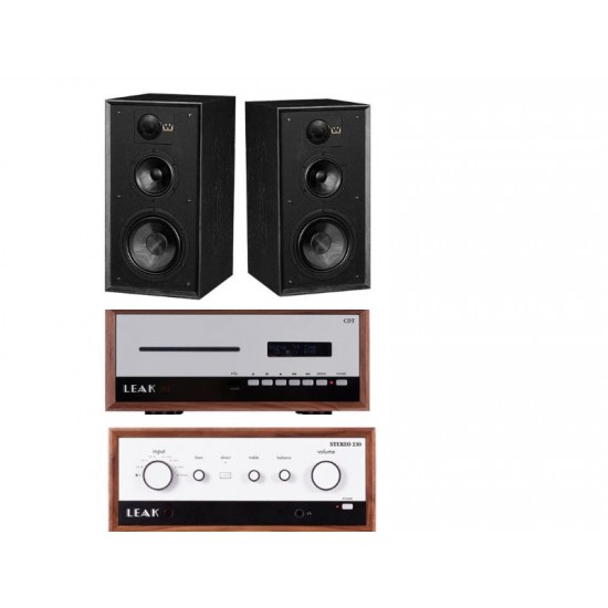 Leak Stereo 230 + Leak CDT+  Wharfedale Linton