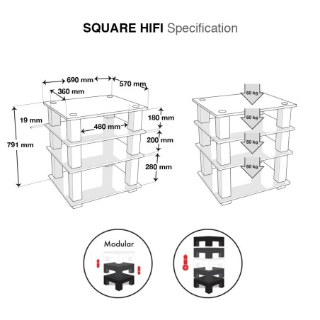 Norstone Square Hi-Fi
